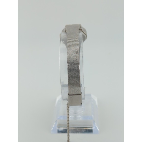 Vintage Seiko 8Y21-0010 Silver Tone‎ Womens Quartz Watch - New Battery - Clean - Picture 4 of 6